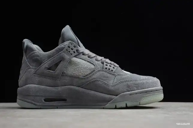 Cheap TBkick x KAWS Air Cool 4 930155-003 Grey Jordan 0522